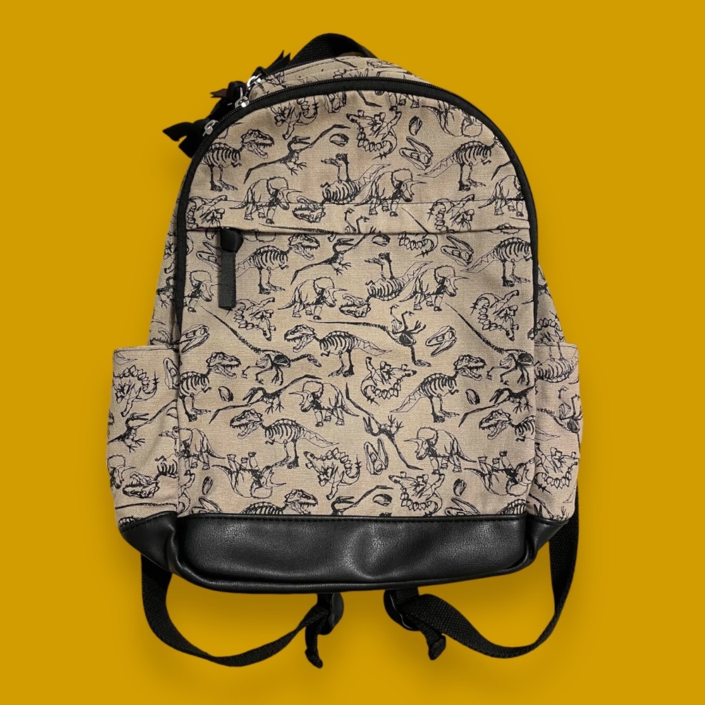 Dinosaur print backpack